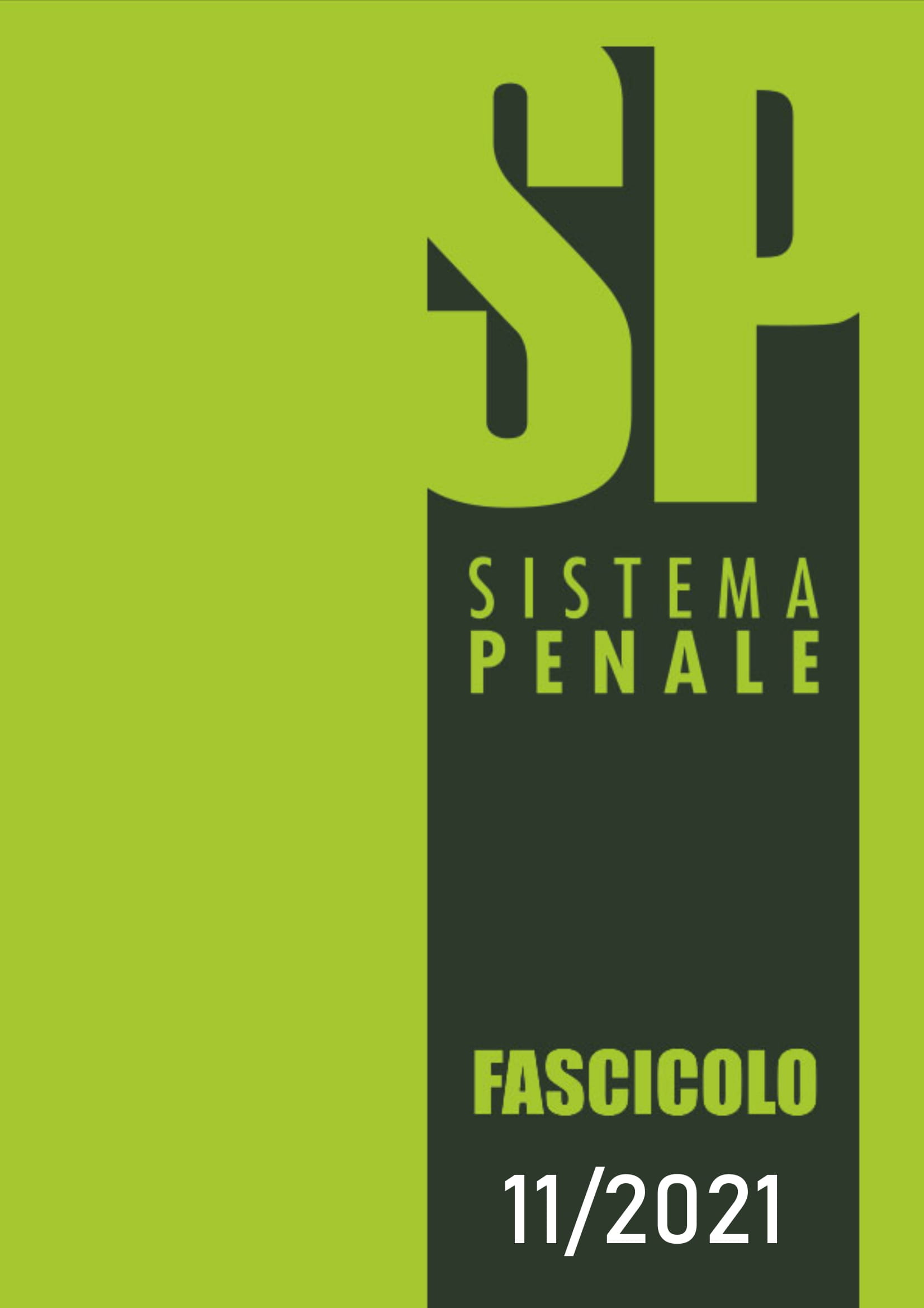 Fascicolo mensile 2021/11