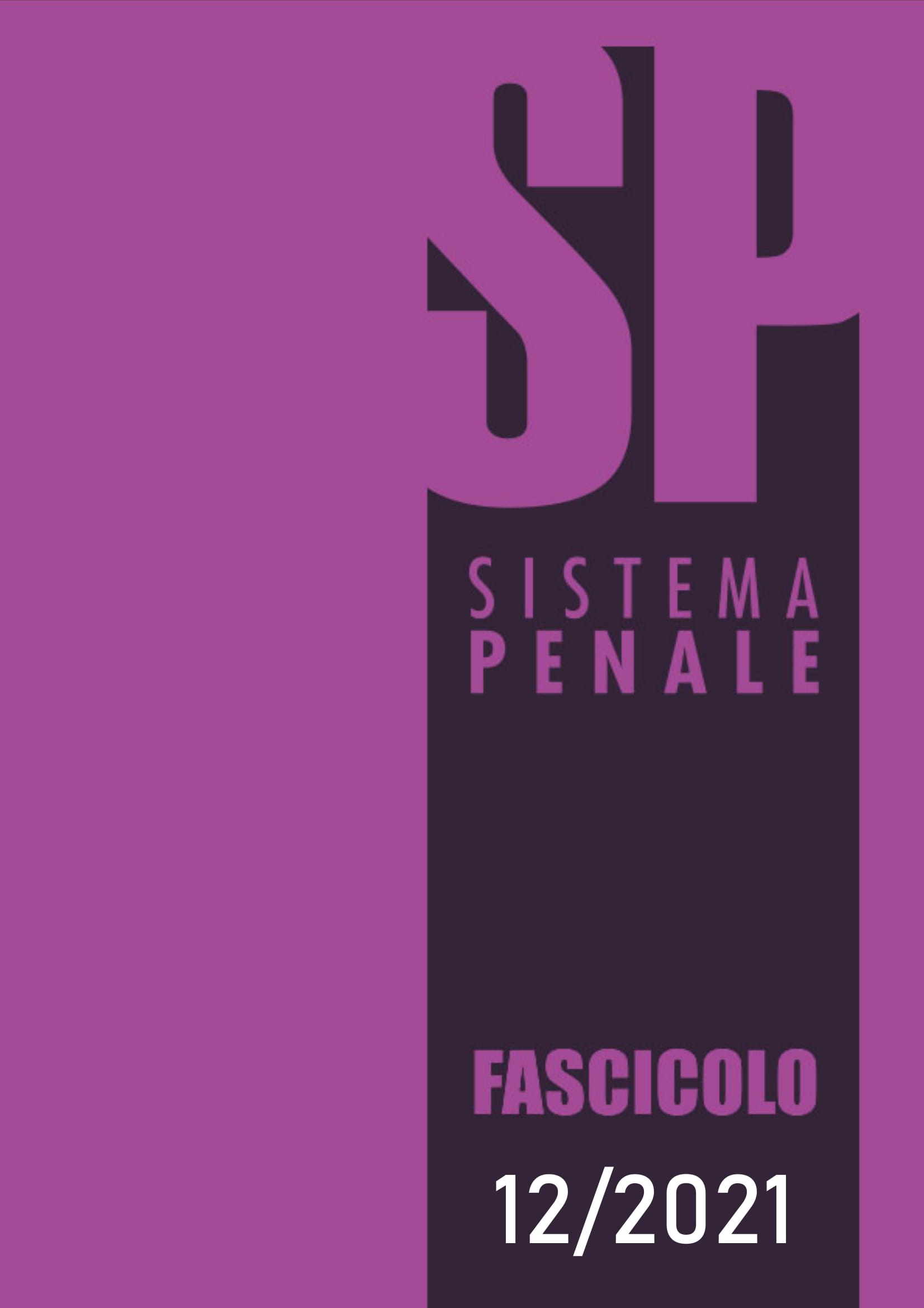 Fascicolo mensile 2021/12