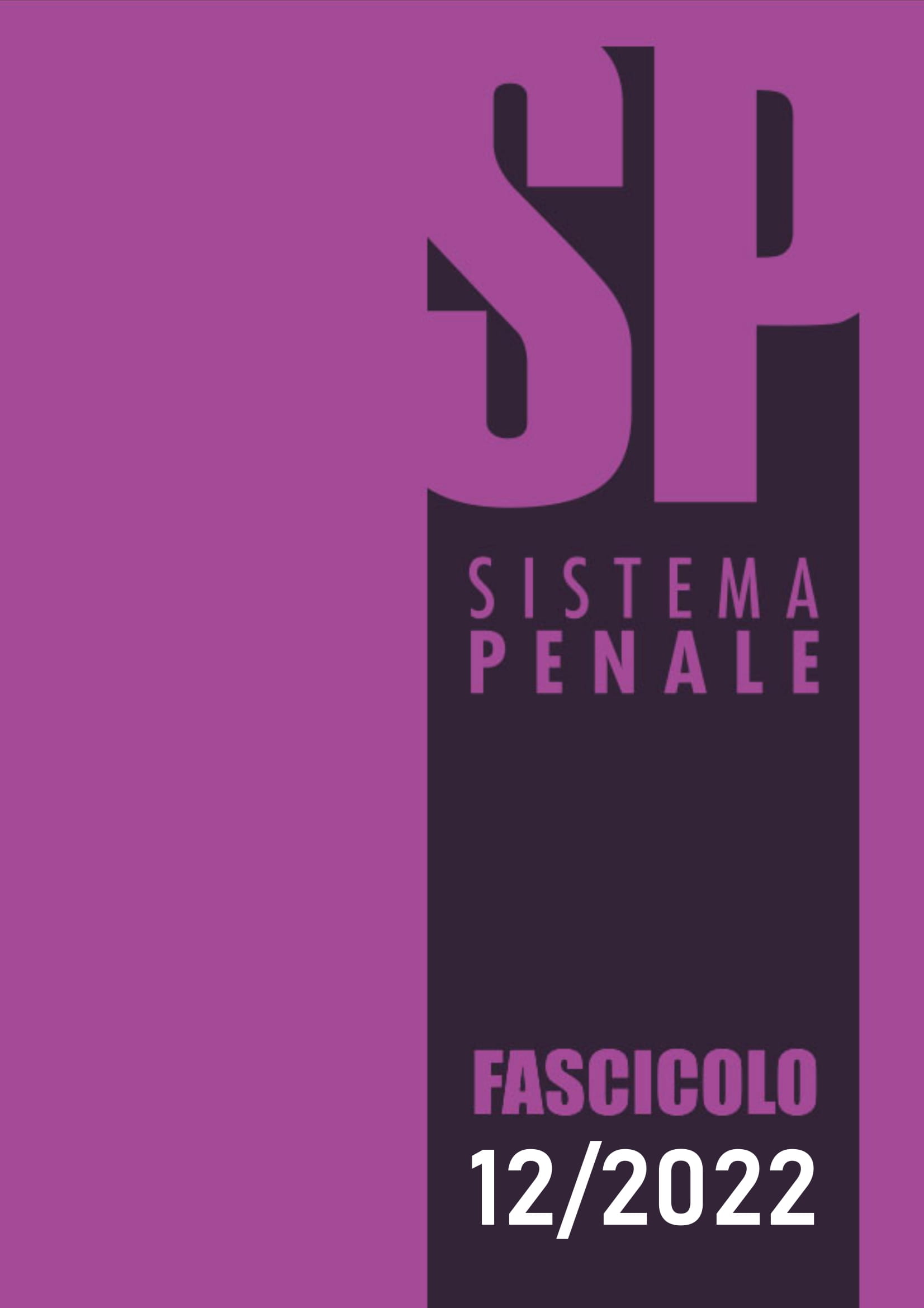 Fascicolo mensile 2022/12