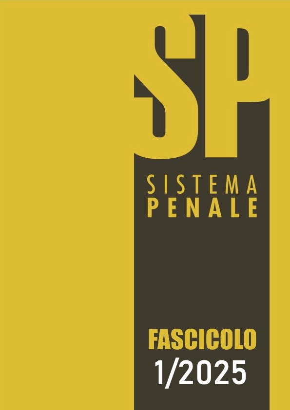 Fascicolo mensile 2025/1